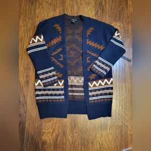 Tahari aztec sweater